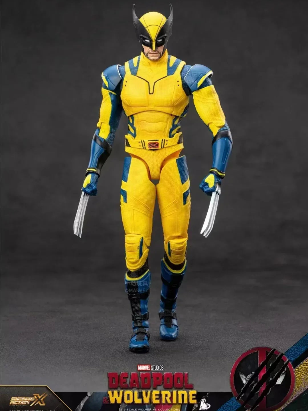 2025 Deadpool & Wolverine Movie SHFiguarts Action Figure 1/10 ZD Original X-Men Dogpool Model