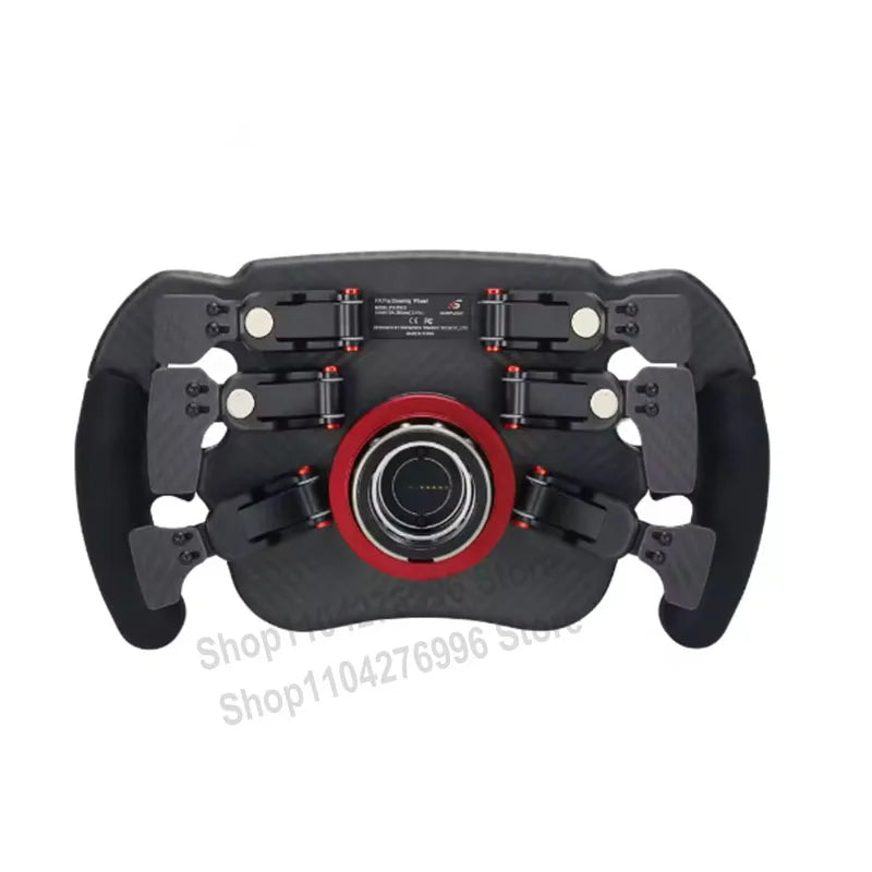 PC Formula Steering Wheel Racing Simulator Steering Wheel Carbon Fiber Steering Wheel with 4.3" Display For Simagic FX PRO