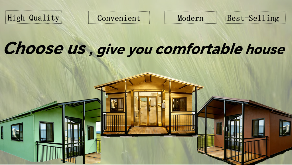 capsule house 2 bedrooms 1 living room outdoor structures and shade Waterproof Windproof Garden shed Expandable Container Home