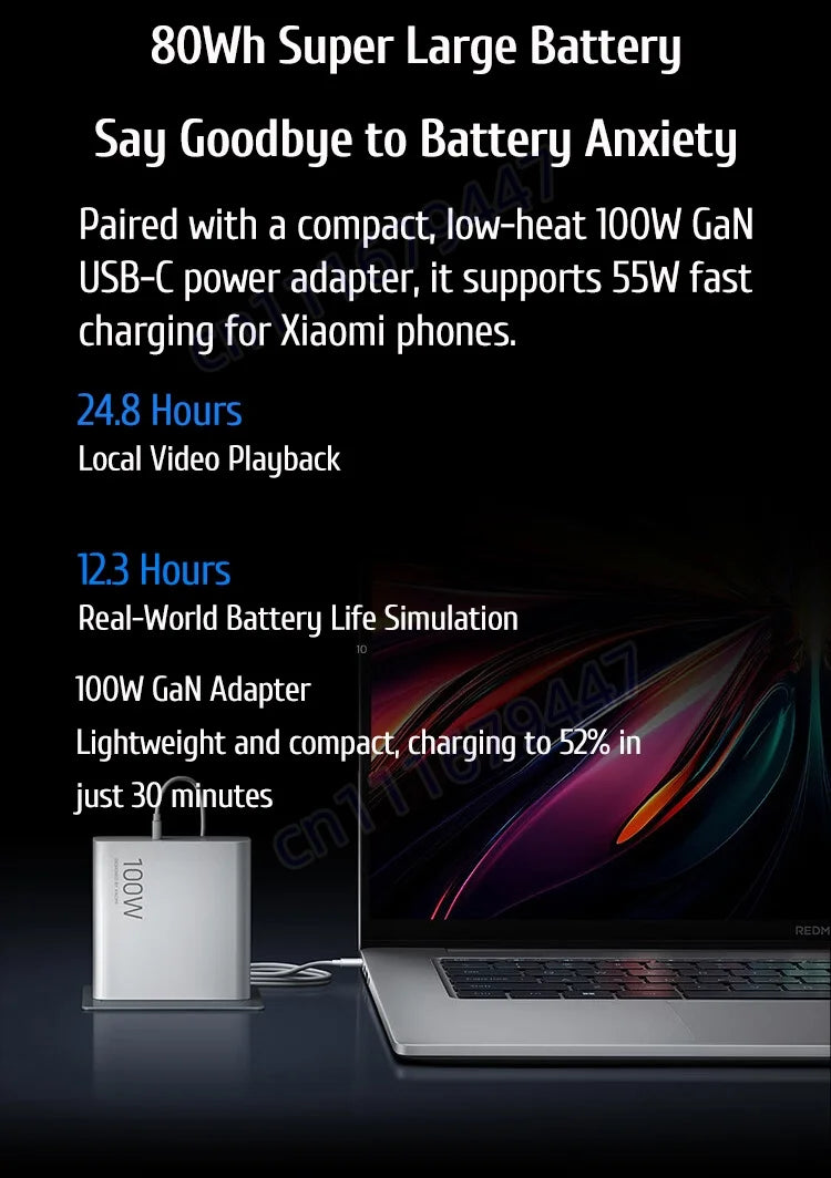 2026 Xiaomi Laptop REDMI Book 16 2026 Intel Core Ultra 5 125H ARC Graphics 16G/32G 1TB 16"  2.5K 120Hz PC