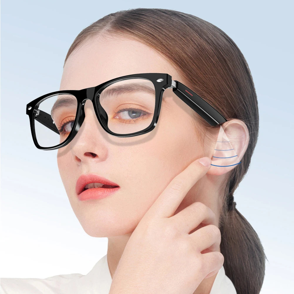 4-in-1 4K Smart AI Glasses 800W pixel AI Shooting Camera HD Photo Video Voice Call Translation Waterproof Bluetooth AI Glasses
