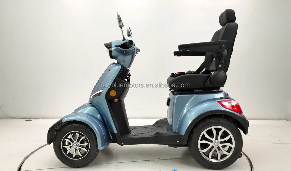 2025 New Den Electric Moped Scooter 1000W Electric 25Kmph Speed  OEM Mobility Scooter For Adults 4 Wheels