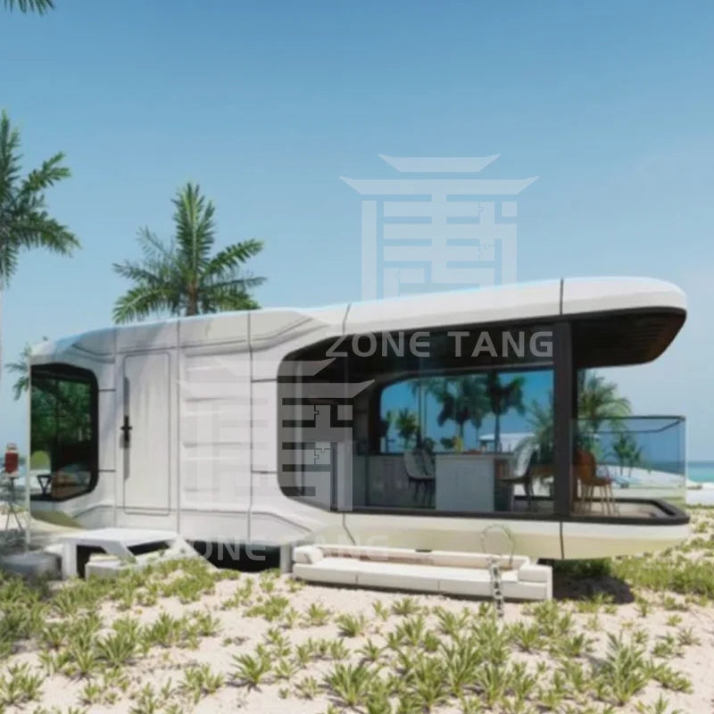 Double Wide Homes For Sale Prefabricated Homes Villa Steel Frame House Space Capsule Home Double Wide Modular Homes Glass Houses