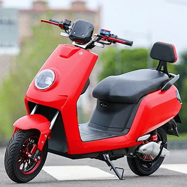 72V Adult Electric Motorcycle Long-Distance Takeaway Pedal Vehicle with Brushless Motor Big Bull Climbing