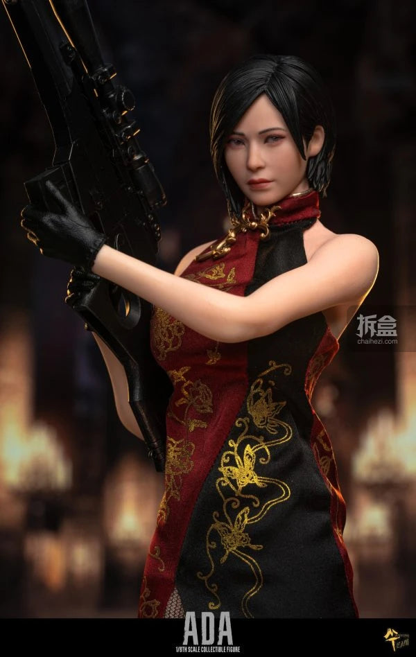 MT TOYS 1 \ 6 Action Figure Series Leon Scott Kennedy\Ada Wang Cheongsam Version Anime Action Figure Model Toys Movable Model