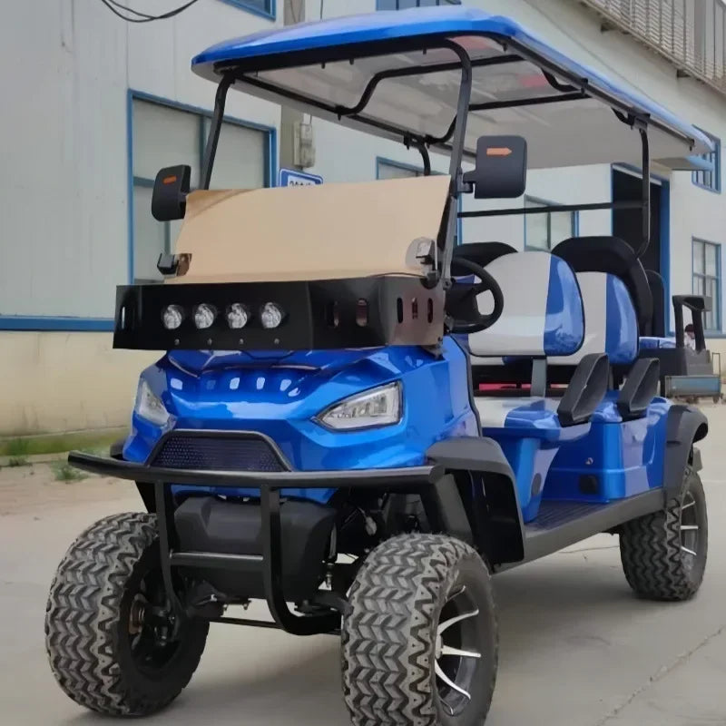 Luxury New Electric htseeing Bus 6 Seater Battery Operated Golf Cart