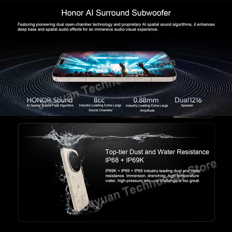 2025 HONOR Magic 8 Pro 5G Mobile Phone 6.71" 120Hz Display Snapdragon 8 Elite Gen 5 Camera 200MP Battery 7200mAh GMS Smartphone