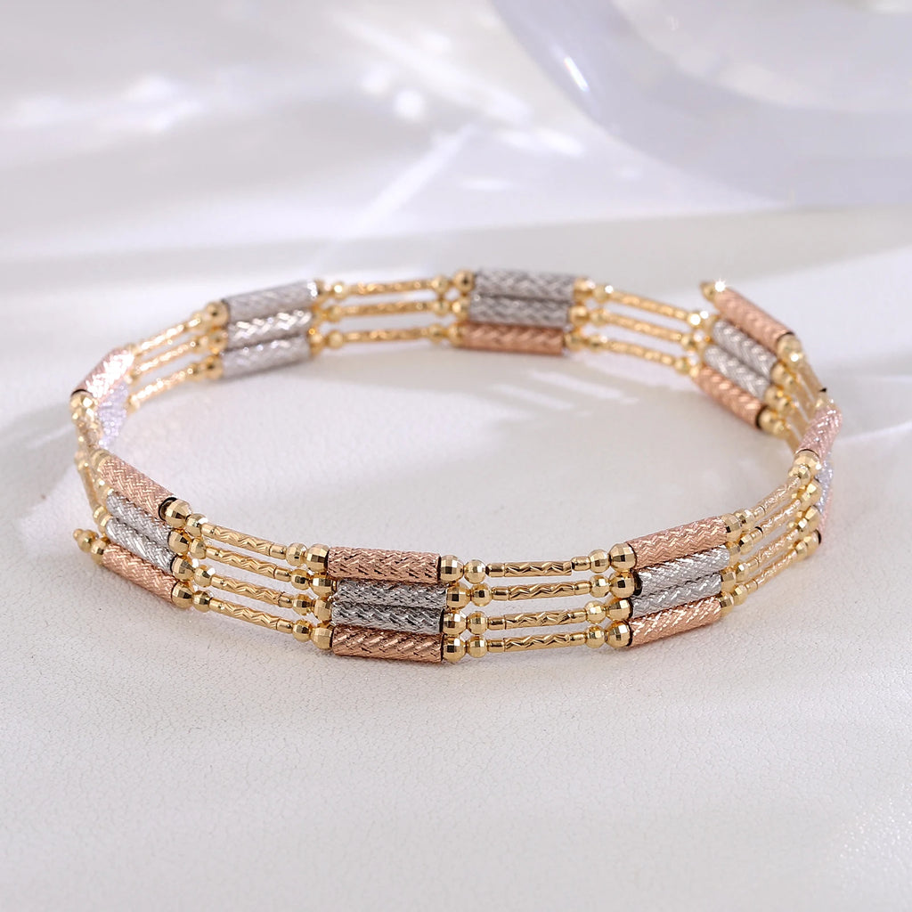 Provence 18K Solid Gold Magnetic Bracelet/Necklace Premium Luxury Jewelry Gift for Women Men Trendy Link Chain Fine Jewelry