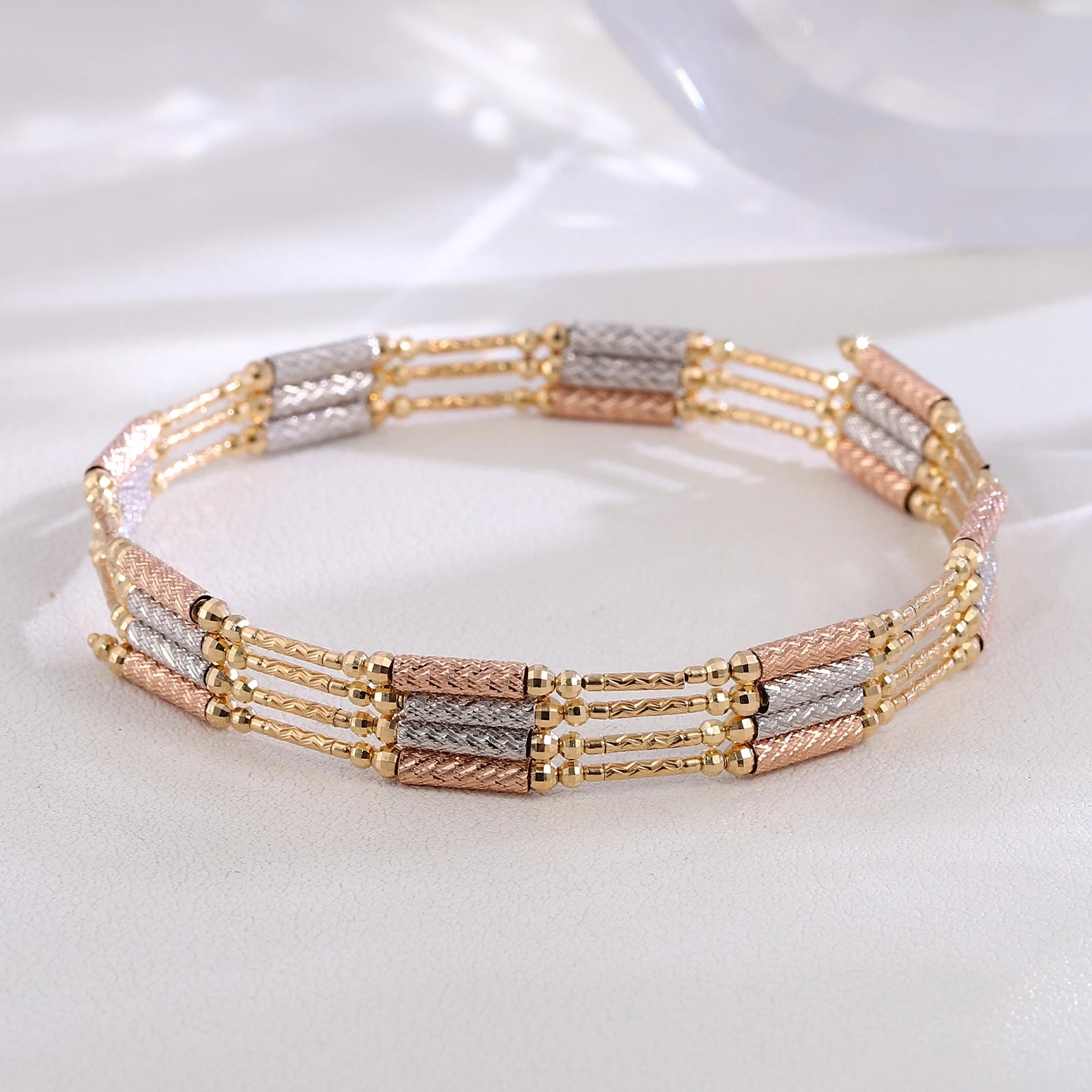 Provence 18K Solid Gold Magnetic Bracelet/Necklace Premium Luxury Jewelry Gift for Women Men Trendy Link Chain Fine Jewelry