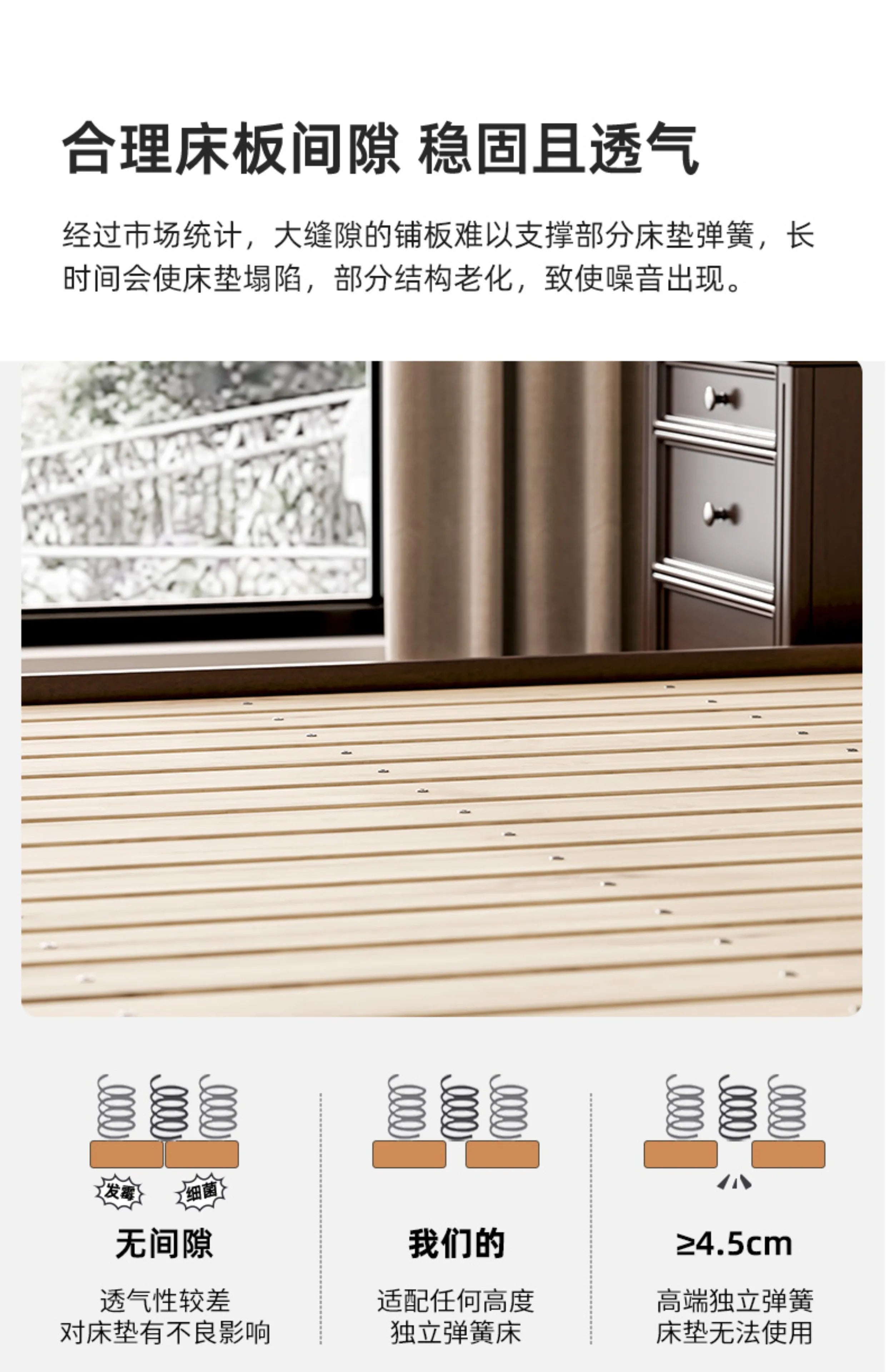 Design Full Size Bed Frame Wood Storage Space House Bedroom Bed Bases Frames Luxury Platform Cama De Casal Home Furniture
