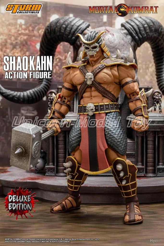 【UA】Original Storm Collectibles Mortal Kombat SHAO KAHN 1/2 Action Figures Model Toys Gifts