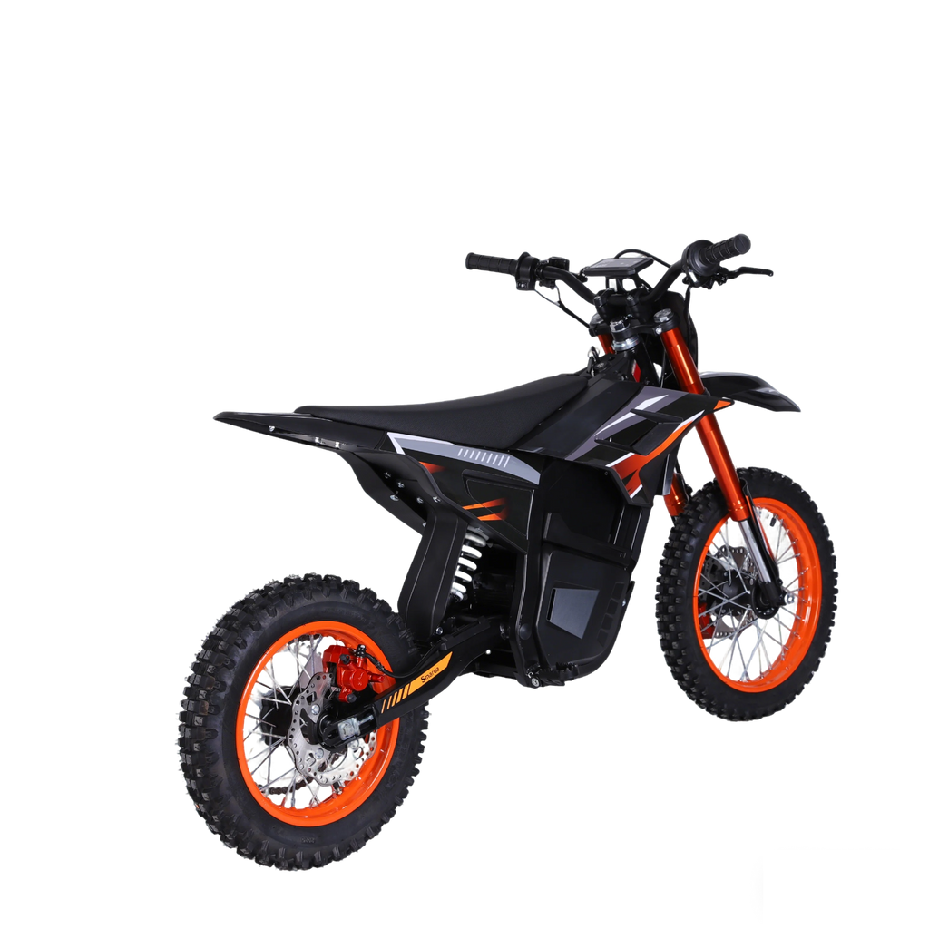 2600W Adult Electric Dirt Bike for Teen, 31MPH Top Speed, 35 Mile Range, 48V 20Ah Battery, 14"/12" Tires, Dual Hydraulic Brakes