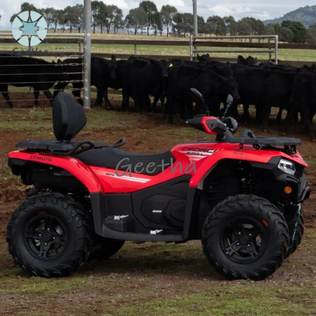 ForFactory Wholesale 4*4 Two-seater Adult All-terrain Off-road Vehicle CFMOTO 520L Four-wheel Motorcycle ATV/UTV