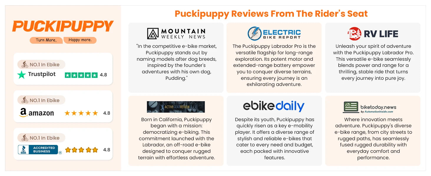 PUCKIPUPPY Bulldog Dual Battery E-bike 1350W 48V 30AH With Luxury Accessory Pack And Extra 15Ah Battery Electric Mountain Bike