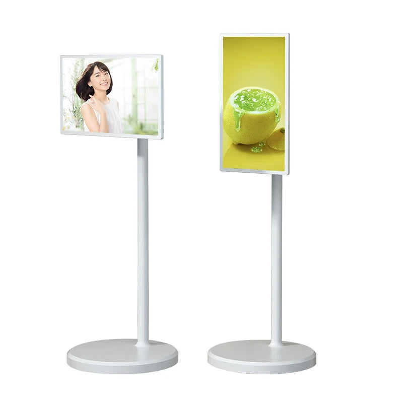 2024 Popular Portable Tv With Battery Fitness Game Video Android 21.5 Inch Stand By Me Smart Tv  Bluetooth Reomte Option