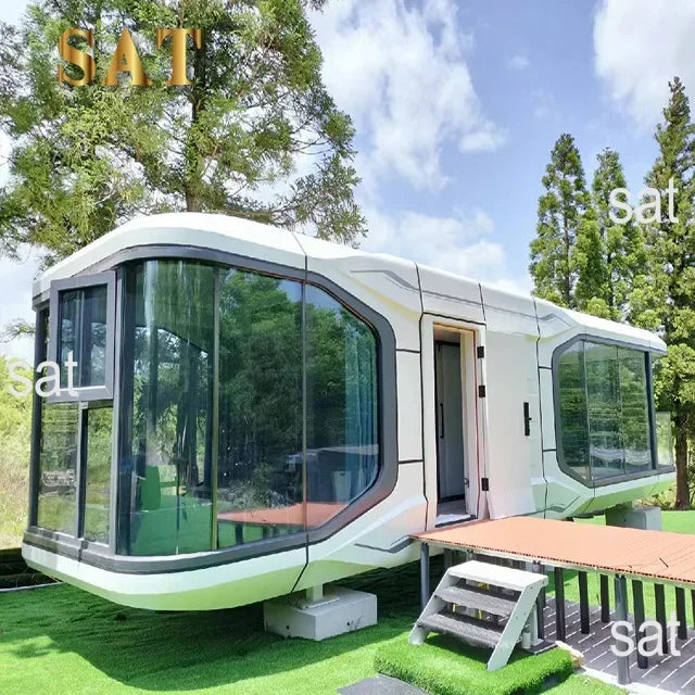 A for Space Capsule Homestay Mobile Room Custom Creative Hotel Micro Residence Villa Scenic Area Apple Capsule House