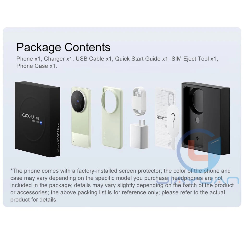 Original Vivo X300 Ultra 5G Cell Phone ZEISS Camera Snapdragon 8 Elite Gen5 6600mAh 100W Fast Charging IP68 Unlocked Smartphone