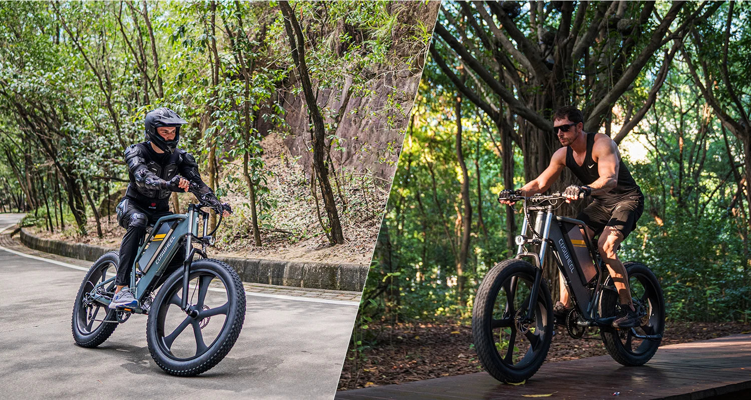 COSWHEEL T26 Electric Bicycle 1500W Ebike Powerful motor 48V25AH lithium battery adult Electric Bike 26*4 Inch Fat Tire E-bike