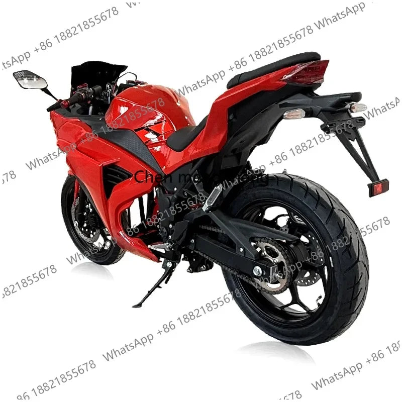 D185 5000W 72V  Electric Adult and Long Range 80km Electric  Racing Motorcycle