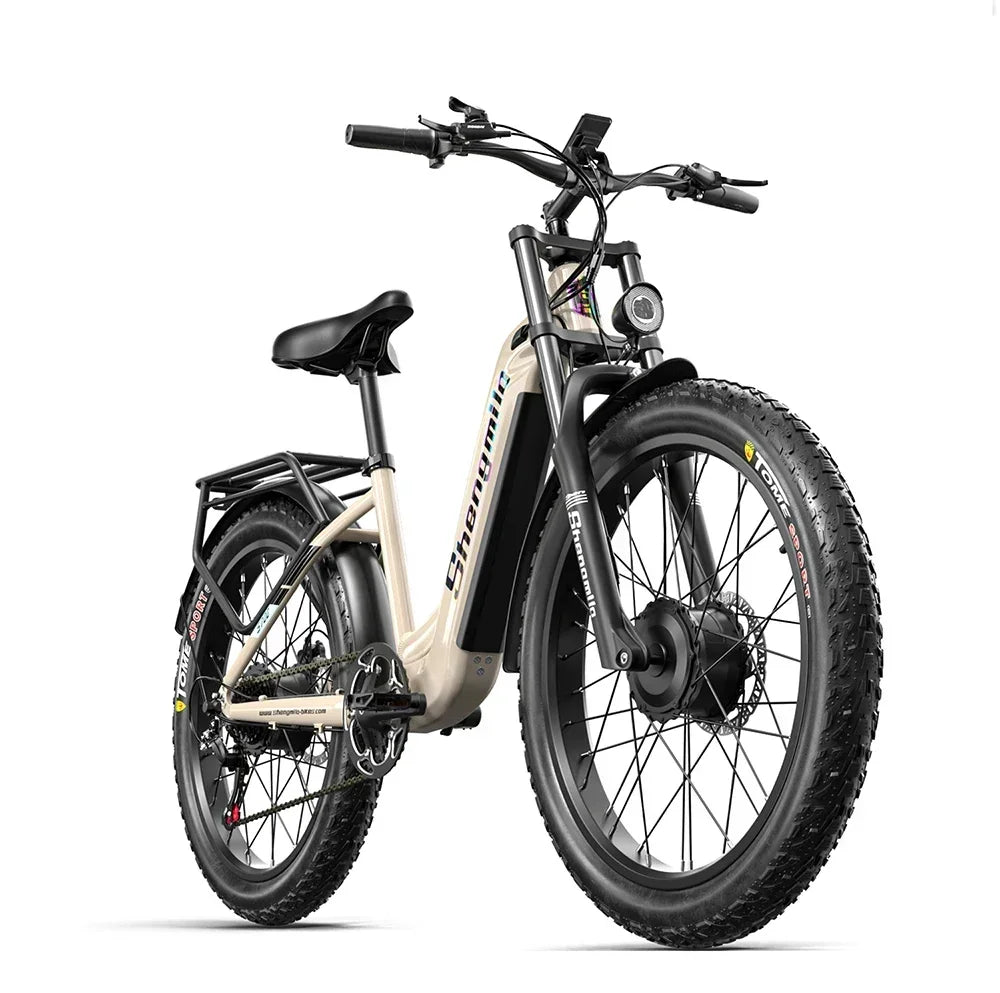 S700 Electric Bicycle Dual motor 2000W Lithium battery 48V17.5AH commuting 26 inch Hydraulic Brake E-bike off-road Electric bike