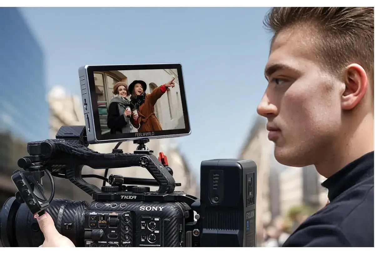 FEELWORLD S7 7-inch 12G-SDI HDMI2.0 Camera Field Monitor 1920x1200 pixels 4K HDMI High Brightness 1600nit