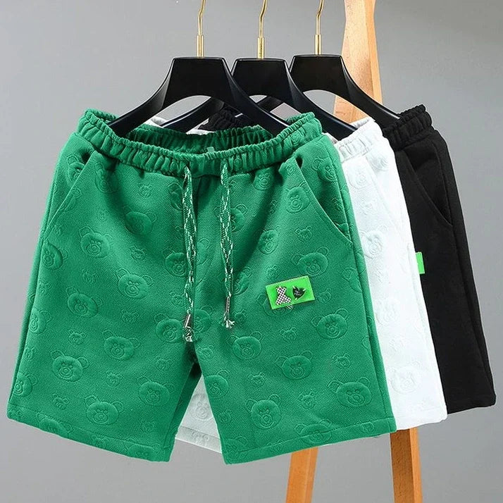 Man Short Pants Sports Joggers Graphic Sweat Shorts For Men Anime Hiphop Summer Dry Fit With Wholesale 3 Quarter Streetwear