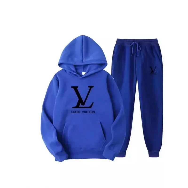 2025 Autumn/Winter new men's  sweatshirts and trousers 2-piece set outdoor fashionable jogging men's casual s