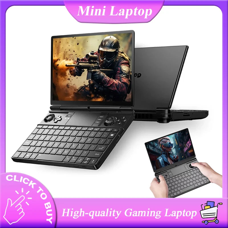 GPD 2025 WIN Max 2 32GB RAM 1TB 2TB SSD Hard Disk CPU AMD 8840U AI9 HX370 Processor Gaming Laptop Mini PC Notebook LPDDR 5