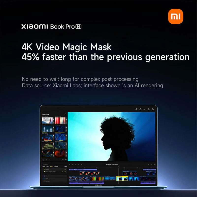 2026 Xiaomi Book Pro 14 Laptop Touchscreen 14.6-inch 3.1K OLED 120Hz 3rd Gen Intel Core Ultra5/Ultra X7 24GB/32GB 1TB/2TB Laptop