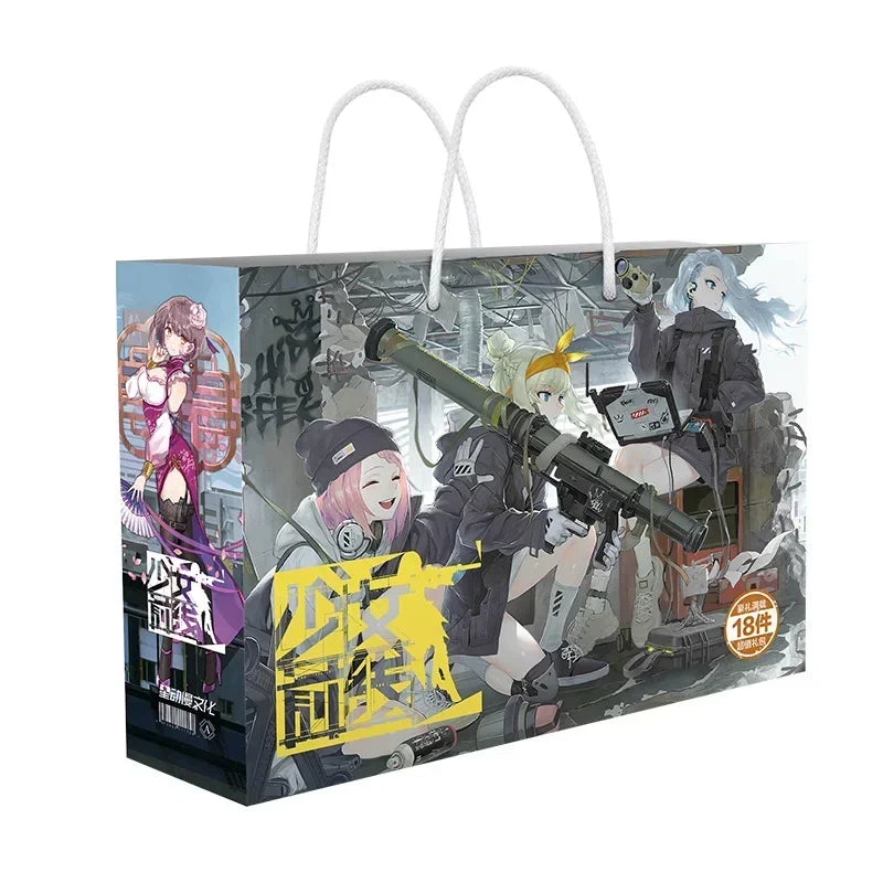 Anime Lucky Gift Bag Stray dogs ONE PIECE Genshin Impact Collection Toy Include Postcard Poster Bookmark Sleeves