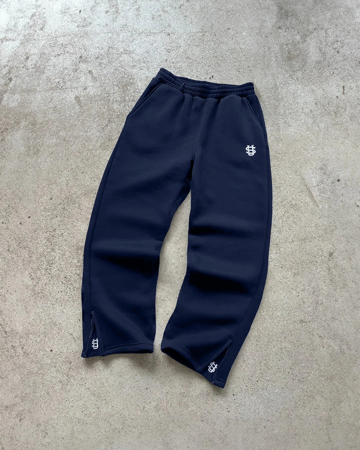 Y2k Retro Loose Straight Baggy Pants Men Tracksuit Pants Unisex Sweatpant Women Zip Embroidery Hip Hop Harajuku Casual Pant Goth