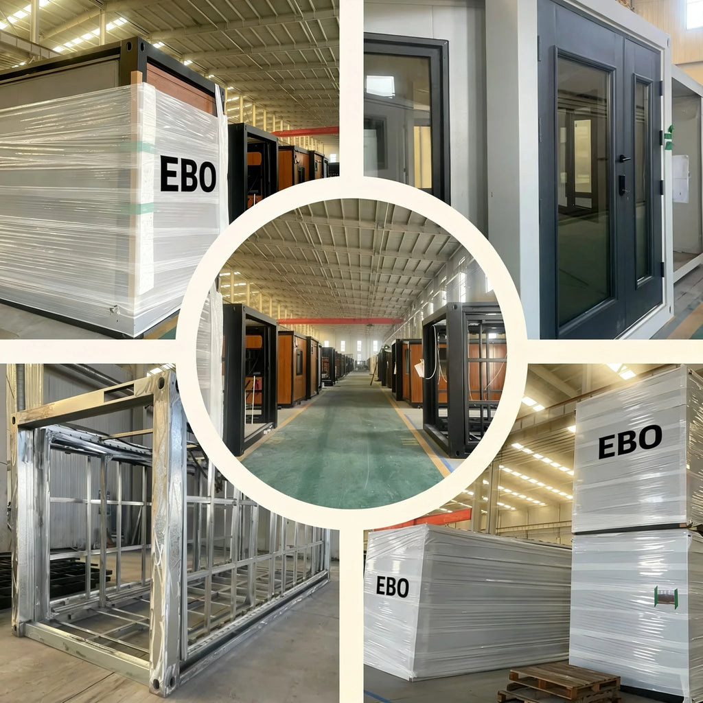 Multi-size folding container house, expandable modular house, multi-purpose, fully equipped
