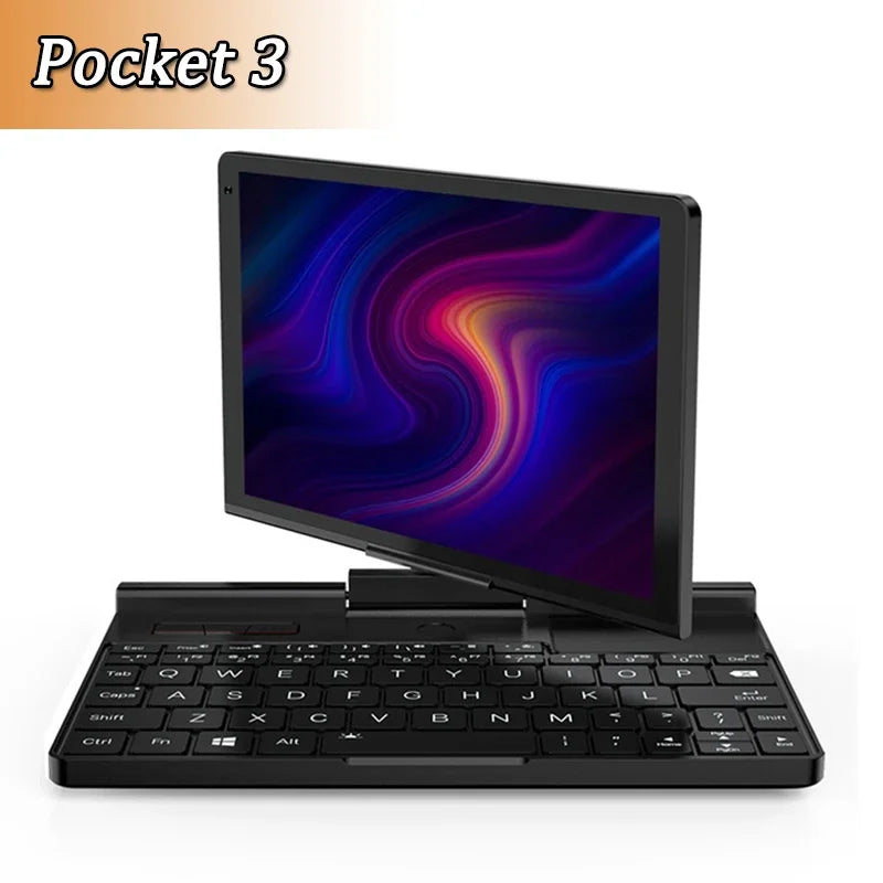 Popular High-end Modular Handheld Computer,GPD Pocket 3 Mini Notebook, 8 Inch Intel Gold 7505, 16GB 512GB SSD,