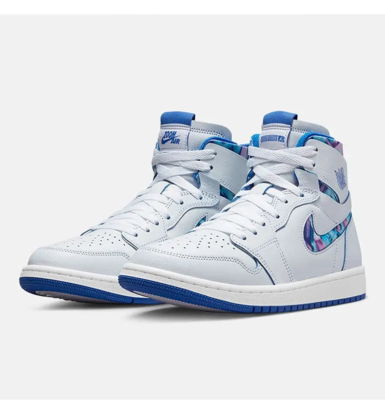 Nike genuine Women's Air Jordan 1 Zoom High-top Sneakers DV5575-140