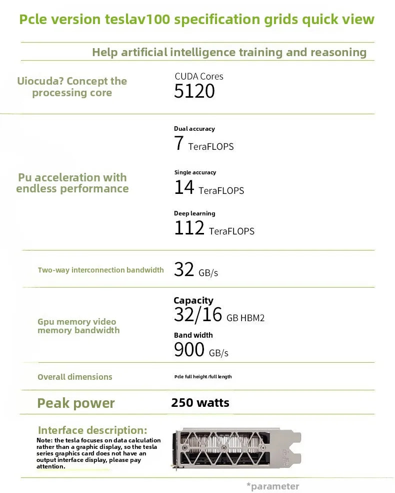 Suitable for deep computing, Ritai NVIDIA Tesla series Titan RTX 24G AI deep acceleration