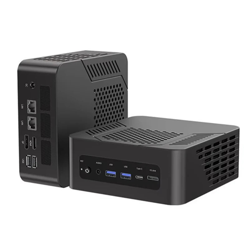 TOPC Mini PC Gaming Desktop Computer for Ryzen AI 9 HX 370 7 H 350 OCuLink USB4 2x2.5G LAN 2xPCIe Windows 11 WiFi6E