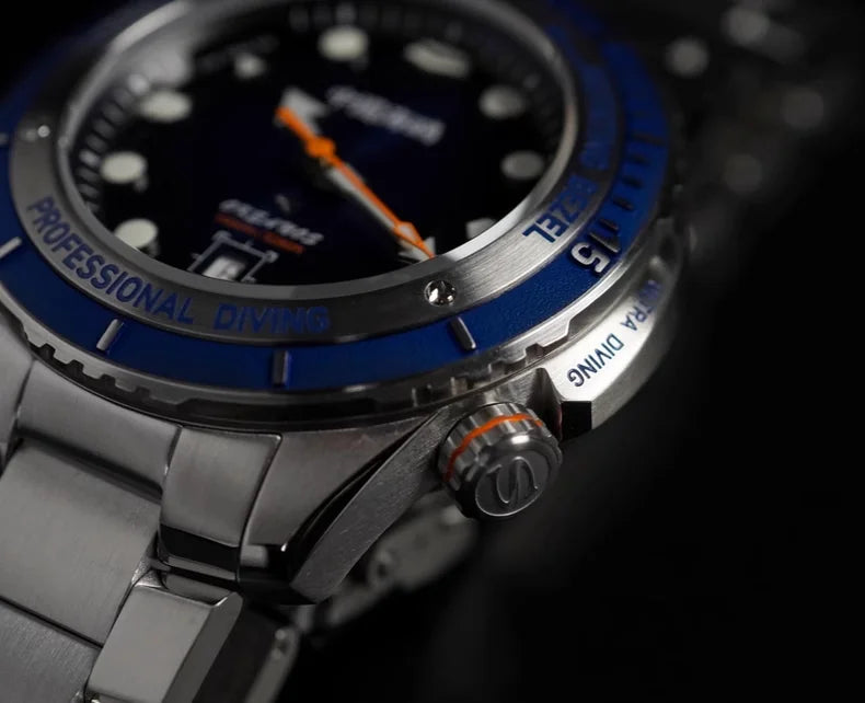 Seagull Deep Ocean Professional Diving Automatic Men's Watch 1000M Waterproof ST2130 Helium Escape Valve Sapphire Crystal 1217
