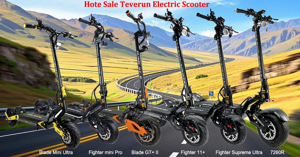 2026 Newest TEVERUN Fighter Supreme 7260R V4 72V 60Ah Battery 2*5000W Motor 13inch Tire Max Speed 110km/h Center Display