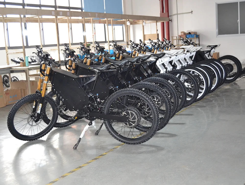 Modification Cheap Price fashion 8000w 12000w 15000W 72V high quality brushless hub motor ebike fat tire  electric bicycle