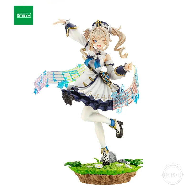 Kotobukiya  1/7 MiHoYo Genshin Impact Barbara Shining Idol Ver Genshin 27cm PVC Action Anime Figure Original Genuine