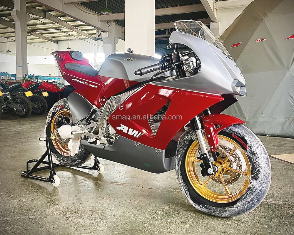 ForNew Arrival High-Speed Racing Motorcycle MINI Gp 150CC Front Rear Disc Brake Air Cooled Engine 110kmh Max SpeedGasoline Scoot