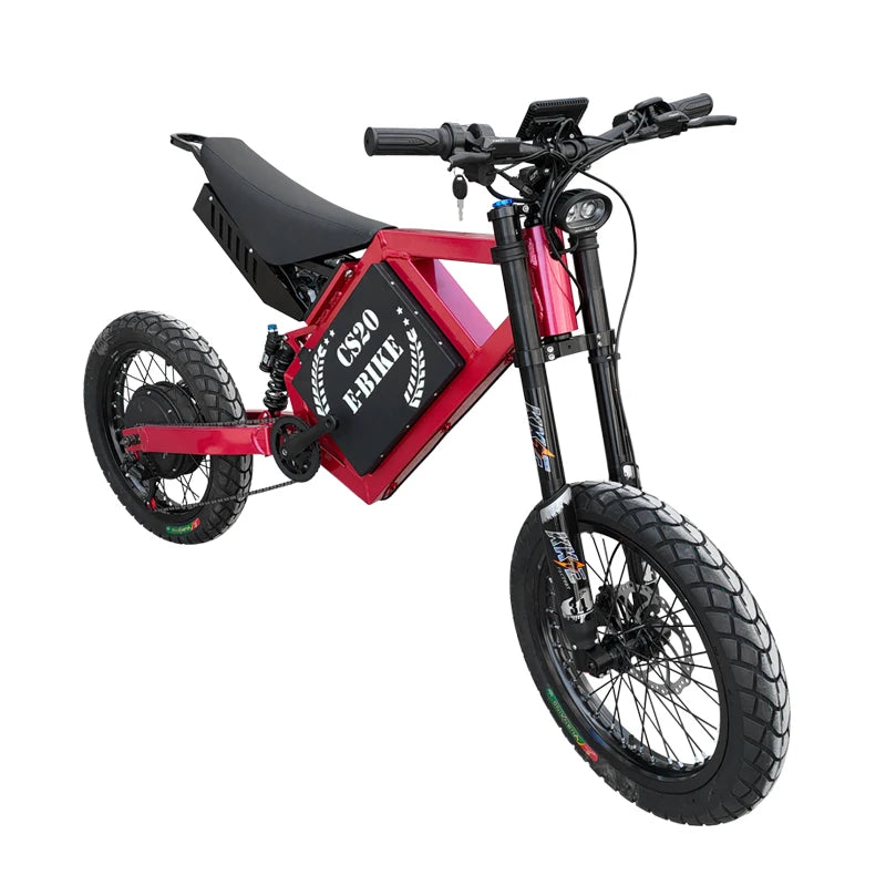 2026 Hot Sale CS20 Ebike 12000W/15000W/20000W Electric Bicycle Aluminum Frame Fat Bike