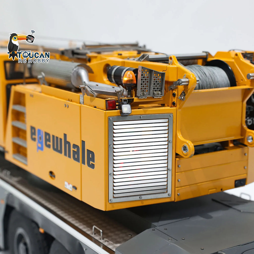RC Crane Trucks D1350 1/14 Heavy Metal Crane Model RTR with Light and Sound System Adult Remote Control Cars Machine Toys