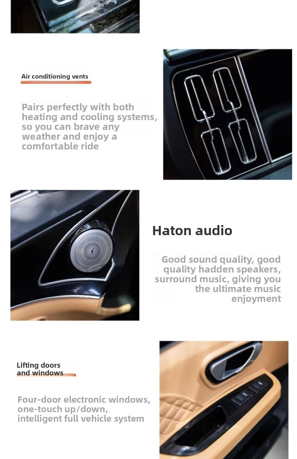 Old Man Le electric four-wheeler, oil and electricity dual-purpose heating and cooling air conditioner, high battery life