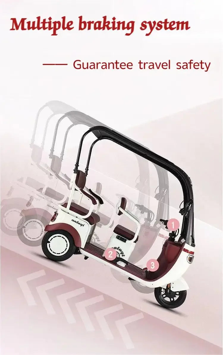 cargo electric tricycle  tricycles for adults 3 wheel motorcycle   800W