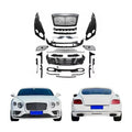 Front and Rear Bumpers Body Kit with Fog Light Cut Outs for Bentley Continental GT 2012-2015 Upgrade 2019 Supersport