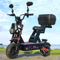 Latest K13 72V 12000W High Powerful Electric Scooter with APP/NFC Fast Speed 120km/h Fat Wheel E Scooters