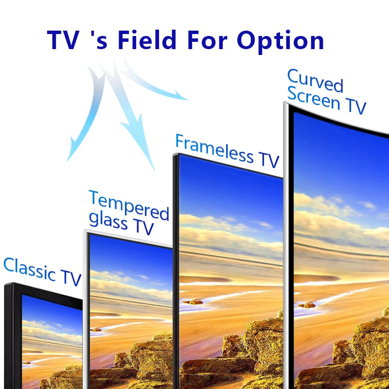 Global Version Android 11 Smart TV, 32 40 43 50 Inch, 4K UHD Frameless LED TV, WiFi Bluetooth Netflix YouTube Google Play HDR10