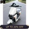Electric motorcycle 1000W 72V 32AH with bumper, disc brake, designed for adult urban riding