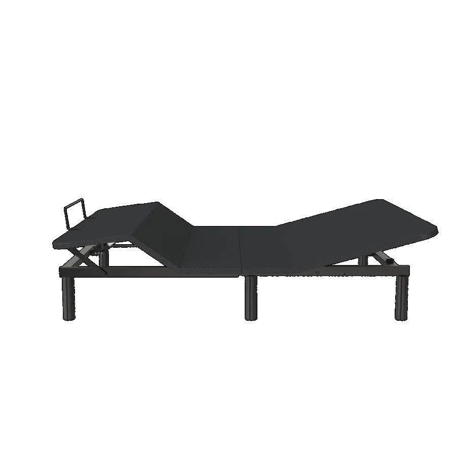 Adjustable bed frame Twin Size Bed Frame Black Easy Assembly